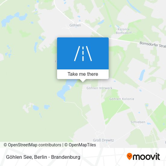 Göhlen See map