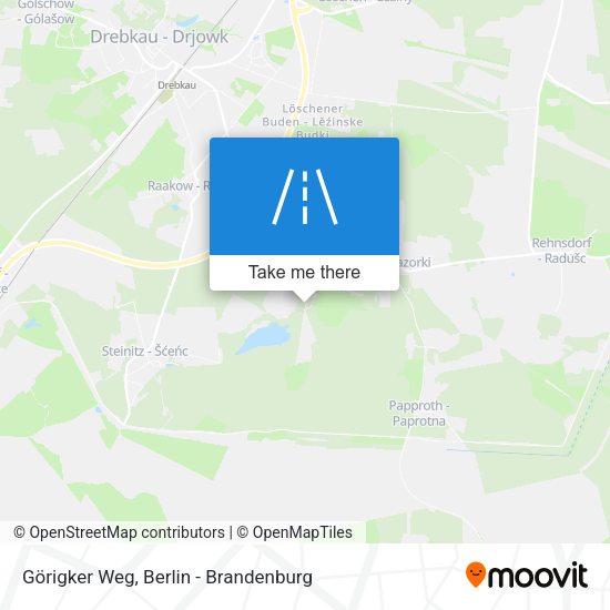 Görigker Weg map