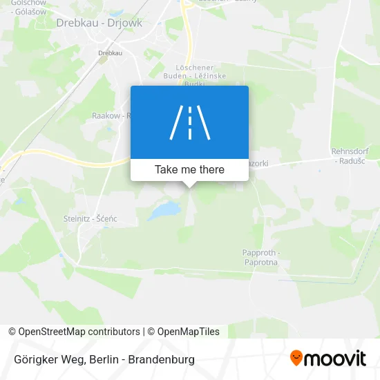 Карта Görigker Weg