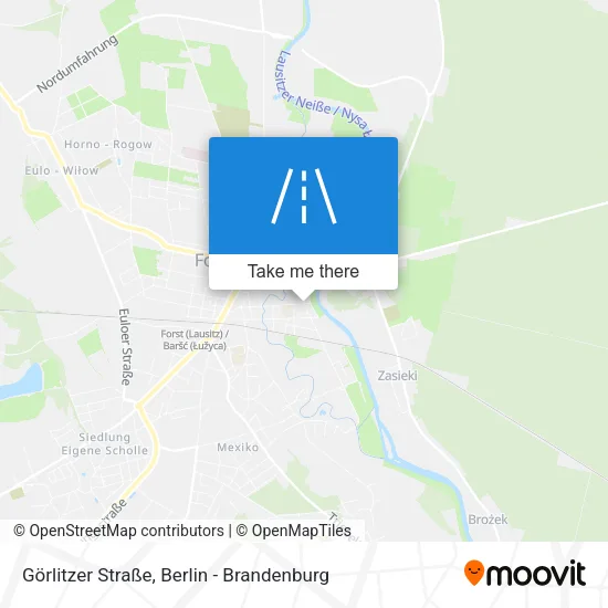 Карта Görlitzer Straße