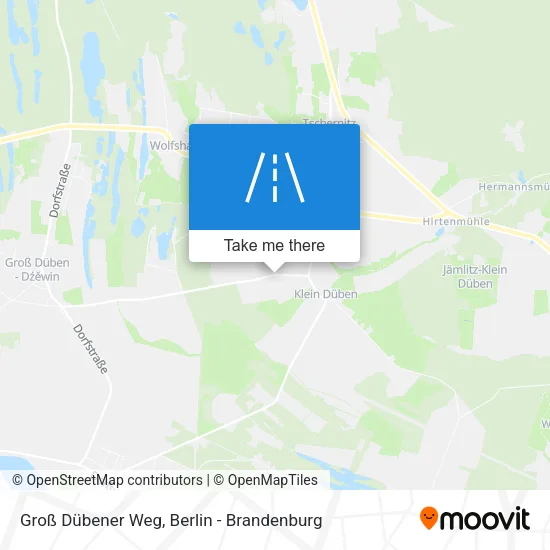 Карта Groß Dübener Weg