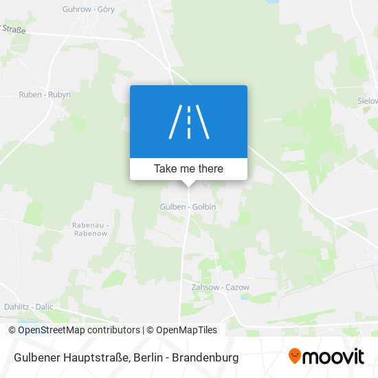 Gulbener Hauptstraße map