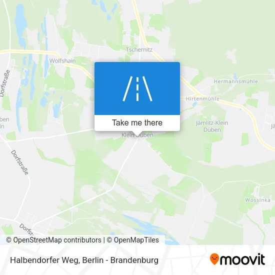 Карта Halbendorfer Weg
