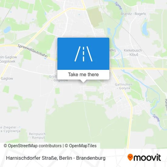 Карта Harnischdorfer Straße