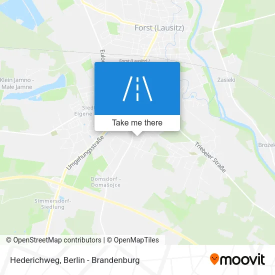 Карта Hederichweg