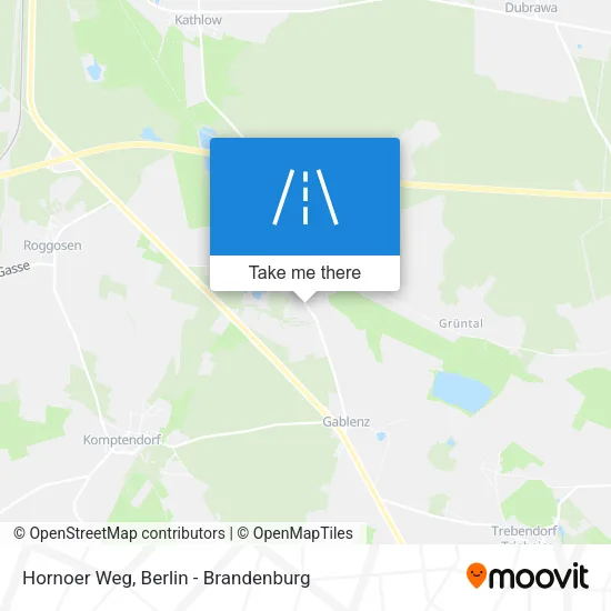 Карта Hornoer Weg