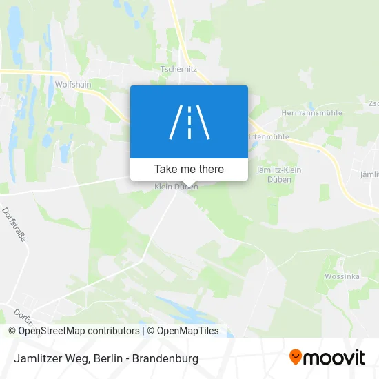 Карта Jamlitzer Weg