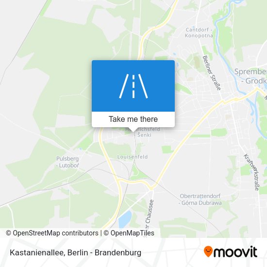 Kastanienallee map