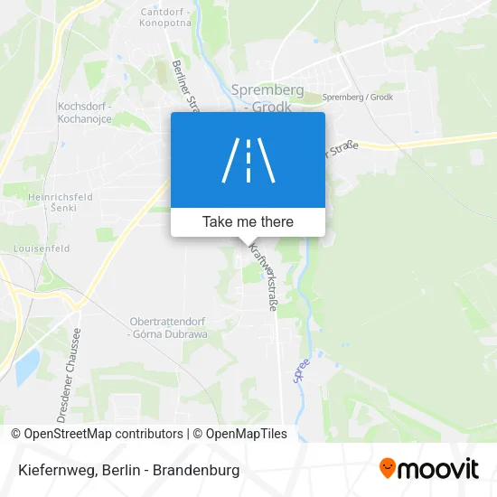 Карта Kiefernweg
