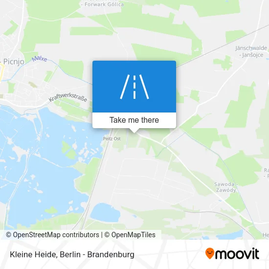Карта Kleine Heide