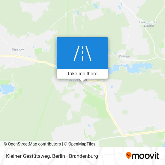 Карта Kleiner Gestütsweg