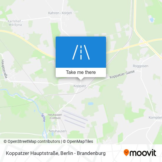 Koppatzer Hauptstraße map