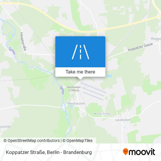 Карта Koppatzer Straße