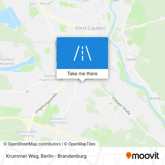 Карта Krummer Weg