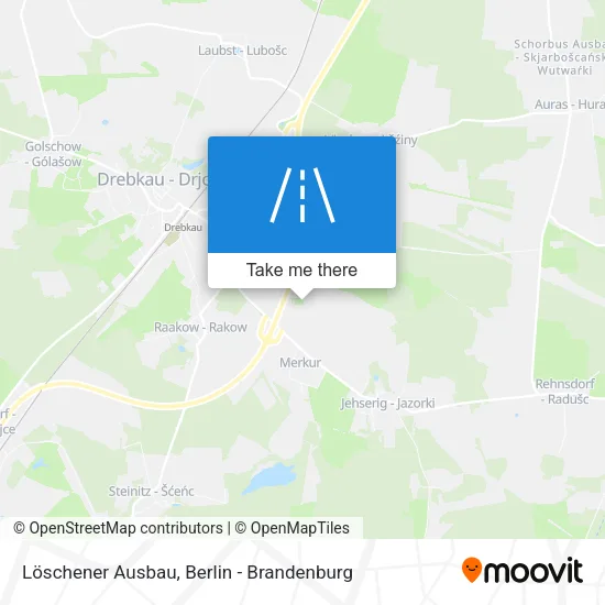 Карта Löschener Ausbau