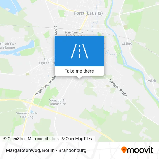 Карта Margaretenweg
