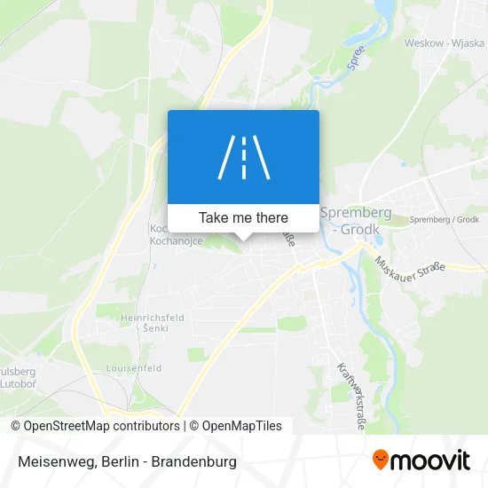 Карта Meisenweg