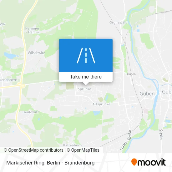Карта Märkischer Ring
