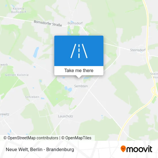 Карта Neue Welt