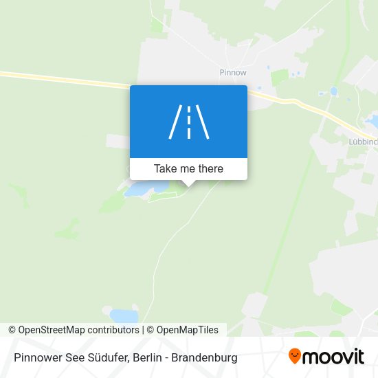 Pinnower See Südufer map