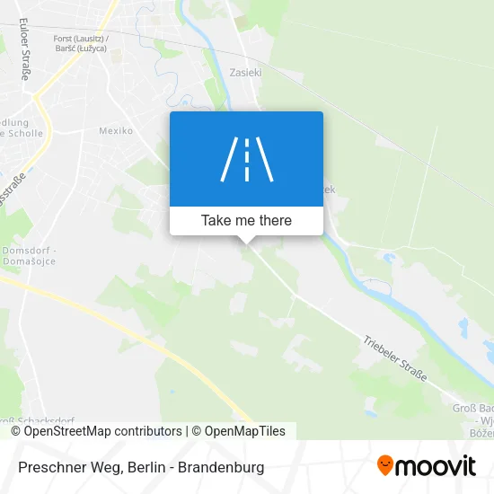 Карта Preschner Weg