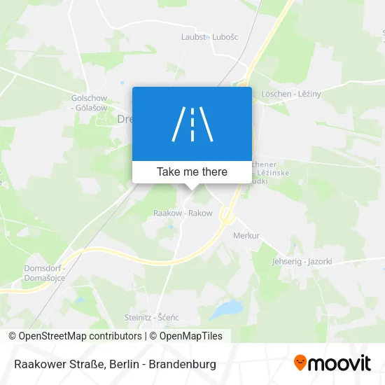 Raakower Straße map
