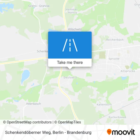 Карта Schenkendöberner Weg