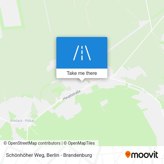 Schönhöher Weg map