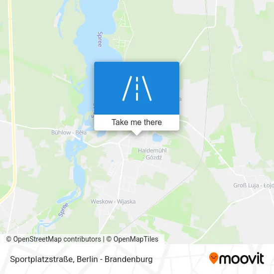 Карта Sportplatzstraße