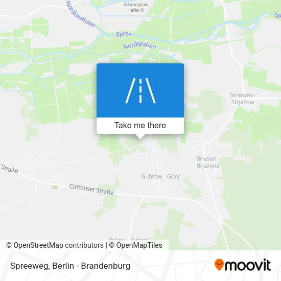 Карта Spreeweg