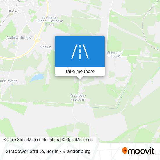 Stradower Straße map