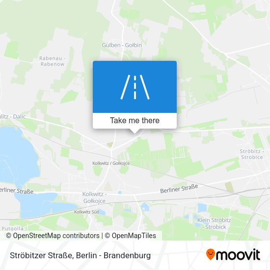 Ströbitzer Straße map