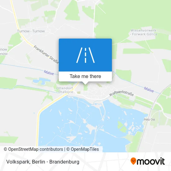 Карта Volkspark