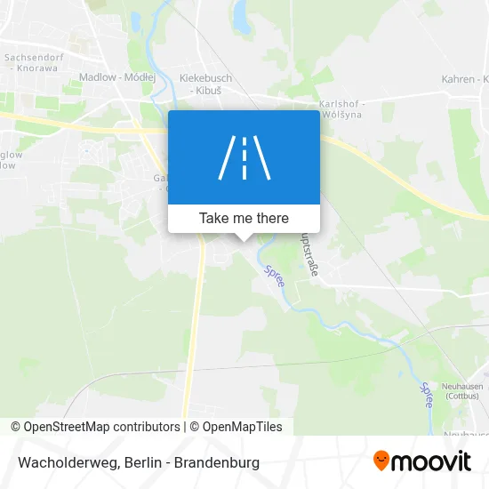 Wacholderweg map
