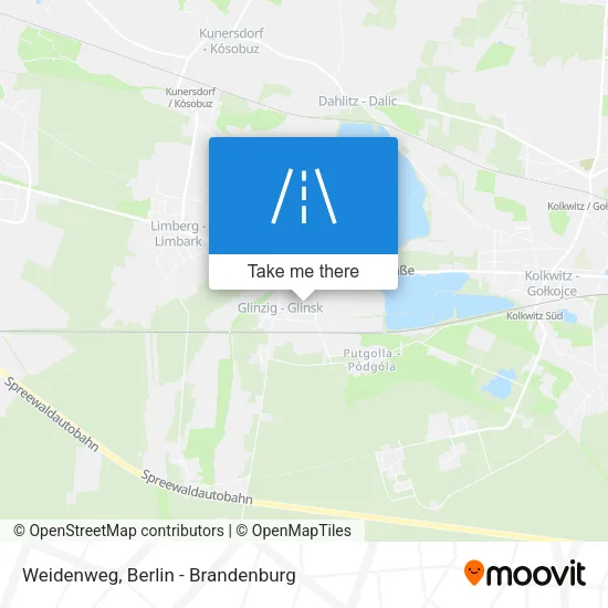 Weidenweg map
