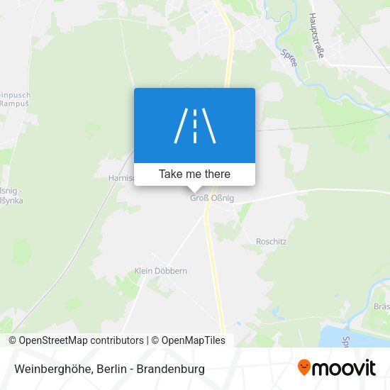 Weinberghöhe map