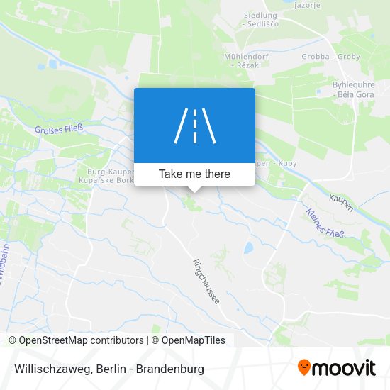 Willischzaweg map