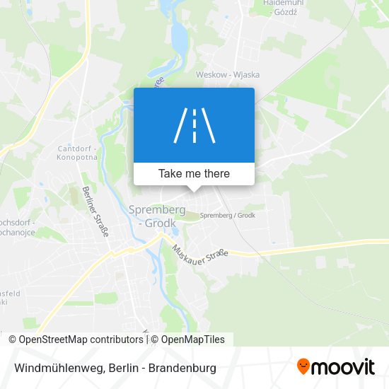 Windmühlenweg map