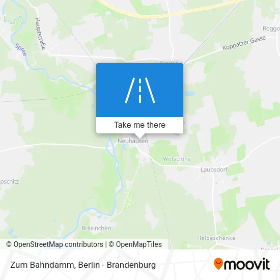 Карта Zum Bahndamm