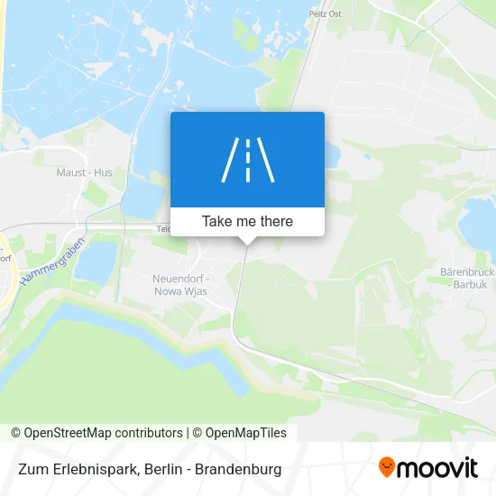 Карта Zum Erlebnispark