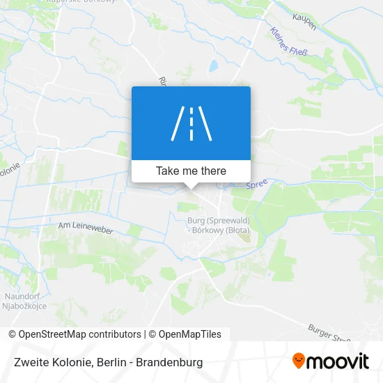 Карта Zweite Kolonie