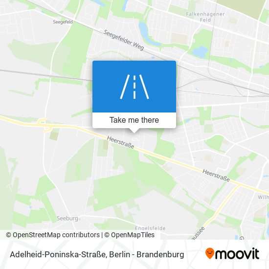 Карта Adelheid-Poninska-Straße