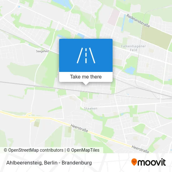 Карта Ahlbeerensteig