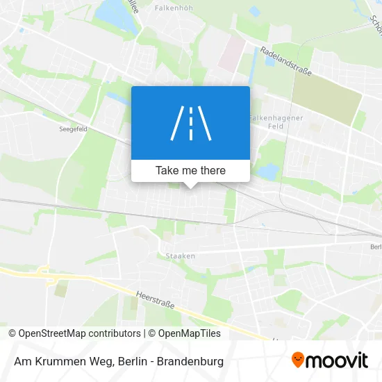 Карта Am Krummen Weg