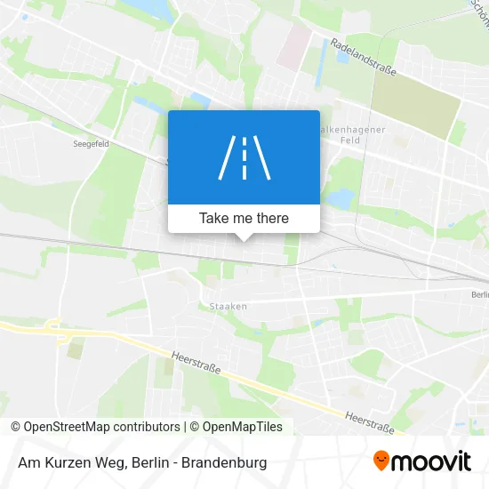 Am Kurzen Weg map