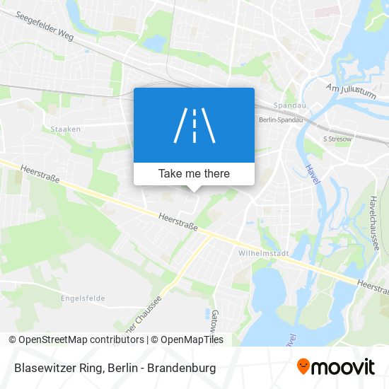Blasewitzer Ring map