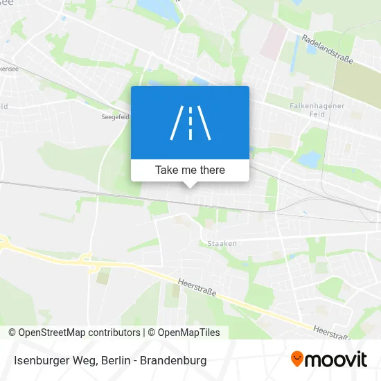 Isenburger Weg map