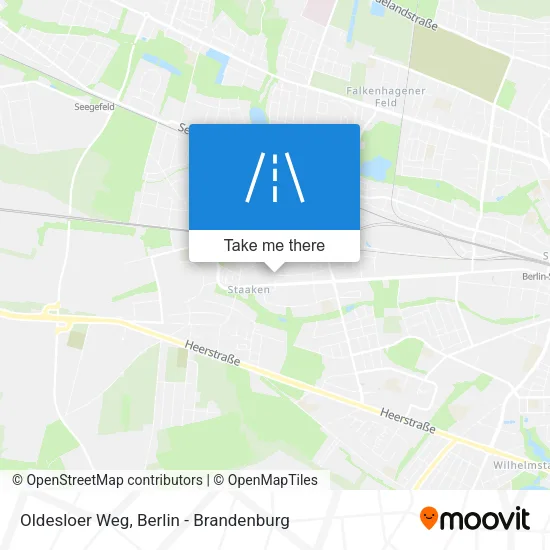 Карта Oldesloer Weg