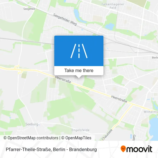 Карта Pfarrer-Theile-Straße