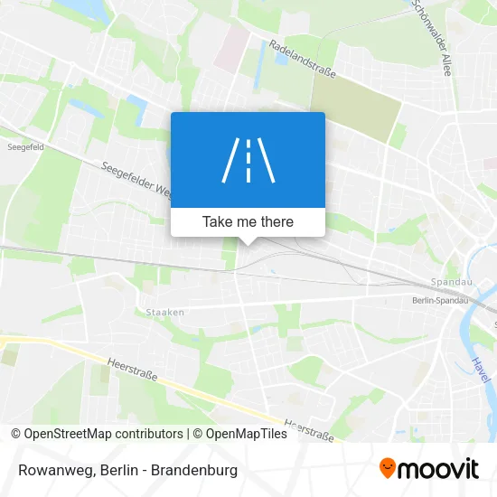 Карта Rowanweg